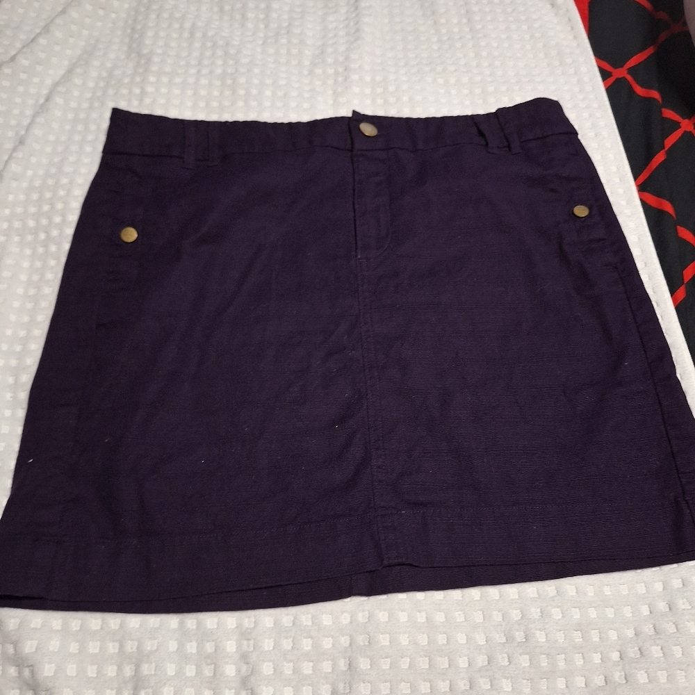 GAP Blue Mini Skirt Casual Workwear 186